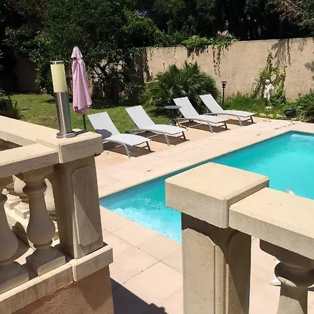 Villa Ensoleillee A Sainte-Maxime Avec Piscine Privee Villa