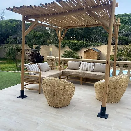 Villa Ensoleillee A Sainte-Maxime Avec Piscine Privee ヴィラ