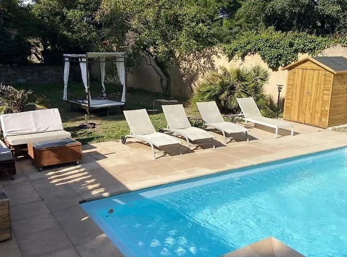 Villa Ensoleillee A Sainte-Maxime Avec Piscine Privee